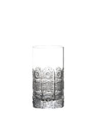 Bohemia Crystal Brúsené poháre na nealko nápoje a vodu 20001/57001/350ml (set po 6ks)