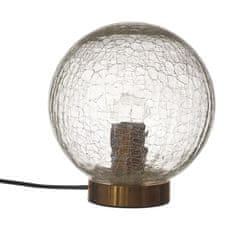 Northix Stolová lampa s guľovou sklenenou guľou 