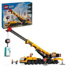 LEGO City 60409 Žltý pojazdný stavebný žeriav