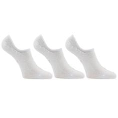 Voxx 3PACK ponožky bielé (Barefoot sneaker) - veľkosť M