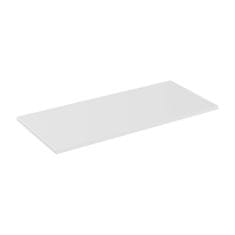 Kúpeľňová doska ICONIC WHITE 89-100-B - biely mat/biela alpská
