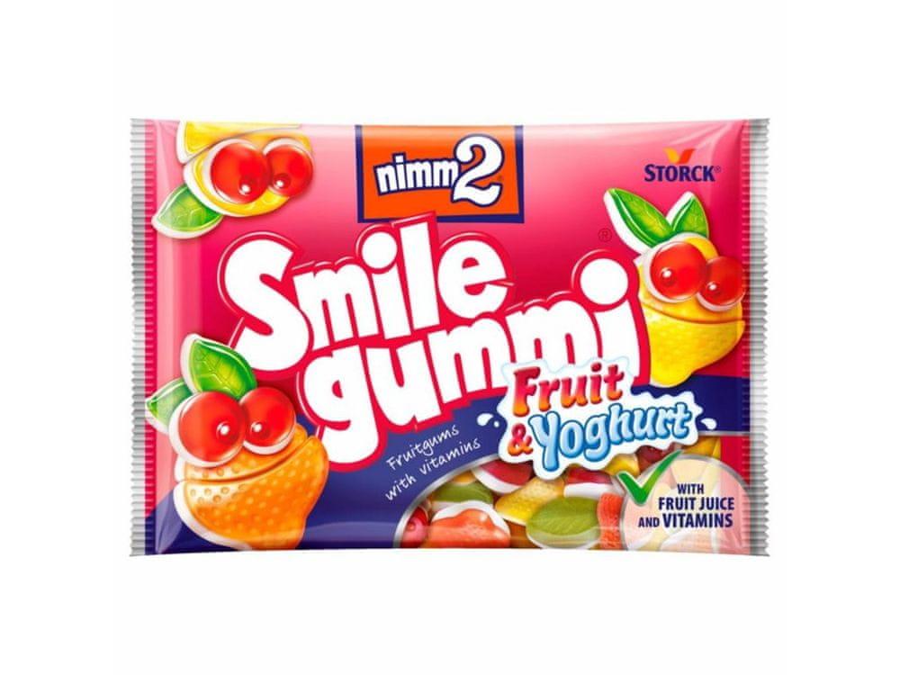 Storck Nimm2 Smilegummi Jogurtovo-ovocné 100g