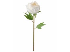 IKEA Umelá kvetina Pivonka biela 30 cm