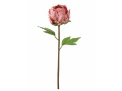 IKEA Umelá kvetina Pivonka tmavo ružová 30 cm