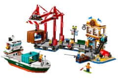 LEGO City 60422 Prístav s nákladnou loďou