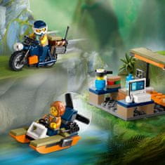 LEGO City 60437 Helikoptéra na prieskum džungle v základnom tábore