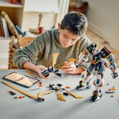 LEGO Ninjago 71821 Cole a jeho titanový dračí oblek