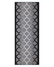 Berfin Dywany AKCIA: 200x67 cm s obšitím Protišmykový behúň na mieru Zel 1017 Silver (Grey) šíre 67 cm