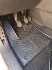 Gledring Gumové autokoberce Opel Combo 2018- (oválné fixácie, nesklopná sedačka spolujazdca)