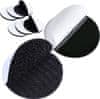 Viacúčelová samolepiaca protišmyková podložka pod koberec na suchý zips (10 x podložka – 5x biela a 5x čierna) | STEADYRUG