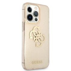 Guess Guess Glitter 4G Big Logo – puzdro na iPhone 13 Pro Max (zlaté) 