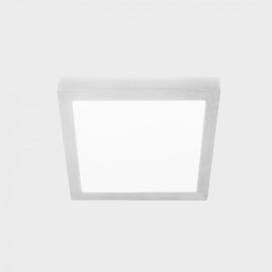 KOHL LIGHTING KOHL-Lighting DISC SLIM SQ stropné svietidlo biela 12 W 3000K fázové stmievanie