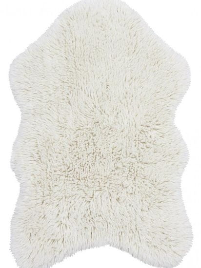 Lorena Canals Vlnený koberec Woolly - Sheep White