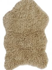 Lorena Canals Vlnený koberec Woolly - Sheep Beige 75x110 tvar kožušiny