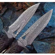 IZMAEL Damaškový lovecký nôž MASTERPIECE Kenji-Čierna KP31412