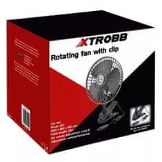 Xtrobb 23194 Rotačný ventilátor s klipom