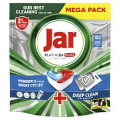Jar tablety do umývačky riadu Platinum Plus Kapsle Deep Clean 102ks