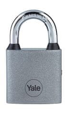 Yale Zámok Yale Y111S/38/121/1, visiaci, železný, strieborný, 38 mm, 3 kľúče