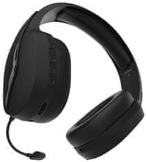 Zalman headset ZM-HPS700W / herný / náhlavný / bezdrôtový / 50mm meniče / 3,5mm jack / čierny