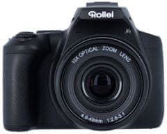 Rollei Powerflex 10x/ 8 MPix/ 10x zoom/ 3" LCD/ 1440p video/ Wi-Fi/ Čierny