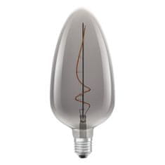 Osram LEDVANCE Vintage 1906 Classic C 125 15 Filament DIM 4W 818 Smoke E27 4099854090325
