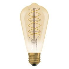 Osram LEDVANCE Vintage 1906 Edison 48 Filament DIM 7W 822 Gold E27 4099854091049