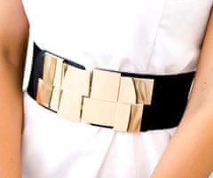 Camerazar Dámsky elastický pás na šaty, 66-95 cm, šírka 6 cm, syntetický