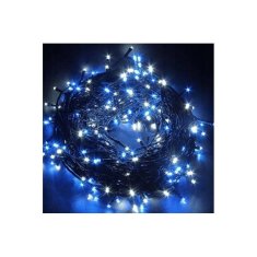 Flor de Cristal Flamenco Mystique Dekoratívne vianočné LED osvetlenie 100 svetiel, modrá + biela, dĺžka 8,5 metra
