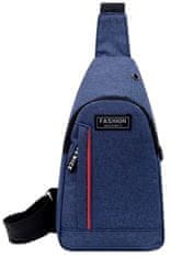 Camerazar Pánska športová taška cez rameno, syntetická tkanina Oxford, nepremokavá, 70-130x17x31 cm