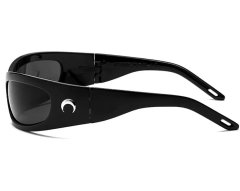 Camerazar Obdĺžnikové športové slnečné okuliare, plastové, filter UV400 Cat.3D, 145 mm nožičky