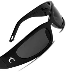 Camerazar Obdĺžnikové športové slnečné okuliare, plastové, filter UV400 Cat.3D, 145 mm nožičky