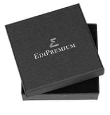 Camerazar Elegantná darčeková krabička na šperky, matná čierna, kartón, 85x85x25 mm