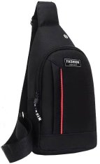 Camerazar Mestský pánsky športový batoh cez rameno, syntetická tkanina Oxford, nepremokavý, 70-130 cm