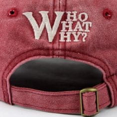 Camerazar Univerzálna džínsová čiapka s písmenom W, 100% bavlna, obvod 50-60 cm, dĺžka kšiltu 7 cm