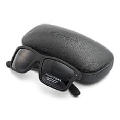 Camerazar Pánske polarizačné slnečné okuliare s ochranou UV-400, matný čierny rám, sivé šošovky