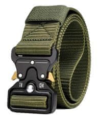 Camerazar Vodotesné puzdro na obličky s taktickým opaskom, zelené, polyester, rozmery 12x17x4,5 cm