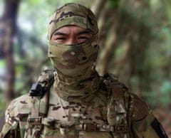 Camerazar NINJA Taktická vojenská uniforma univerzálna, 100% trojvrstvový polyester, super elastická, rozmery 33 x 22 cm