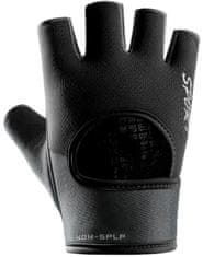 Camerazar Univerzálne cyklistické rukavice, čierne, polyester, šírka 10 cm