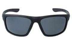 Camerazar Pánske športové slnečné okuliare s polarizáciou, matná čierna, filter UV-400 cat 3 + puzdro - možnosť 2