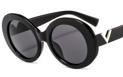 Camerazar Retro steampunkové okuliare s okrúhlymi otváracími šošovkami, UV filtrom 400, plastovým rámom - čierne