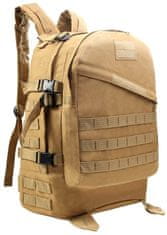 Camerazar Vojenský batoh Tactical Tourist XL SURVIVAL, Polyester 600d, 45 litrov, 51x38x18 cm