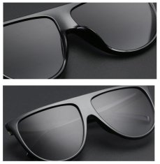 Camerazar Veľké retro slnečné okuliare pre ženy, čierne, plastový rám, UV filter 400 Cat 3 - možnosť 1