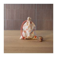Pebbly Vrecko , NBA156, na potraviny, org.bavlna, veľkosť L, 25 x 30 cm