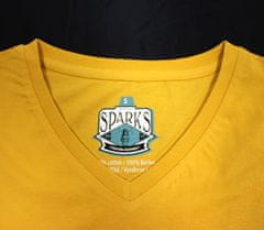 SPARKS Scenic yellow dámske tričko vel. XL