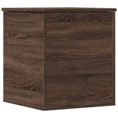 Vidaxl Úložný box hnedý dub 40x42x46 cm kompozitné drevo
