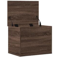 Vidaxl Úložný box hnedý dub 60x42x46 cm kompozitné drevo