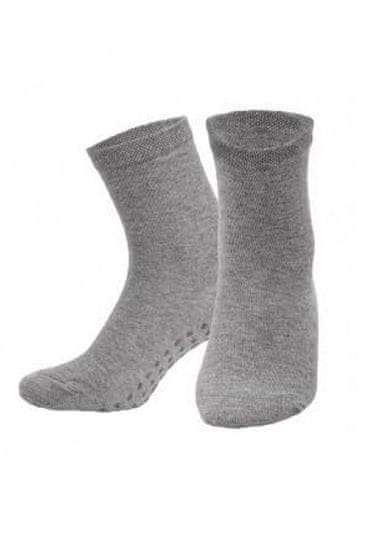 Wola Detské ponožky s protišmykovou šľapou ABS SIVÁ EU 24-26