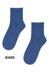 Wola Dámske jednofarebné ponožky s bavlnou ASH (sivá) EU 36-38