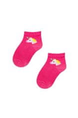 Gatta Detské ponožky Unicorn BIELA EU 21-23