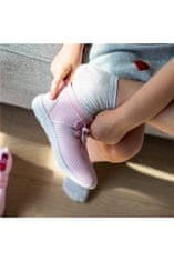 Wola Detské členkové jednofarebné sneaker ponožky BLEDOSIVÁ EU 24-26